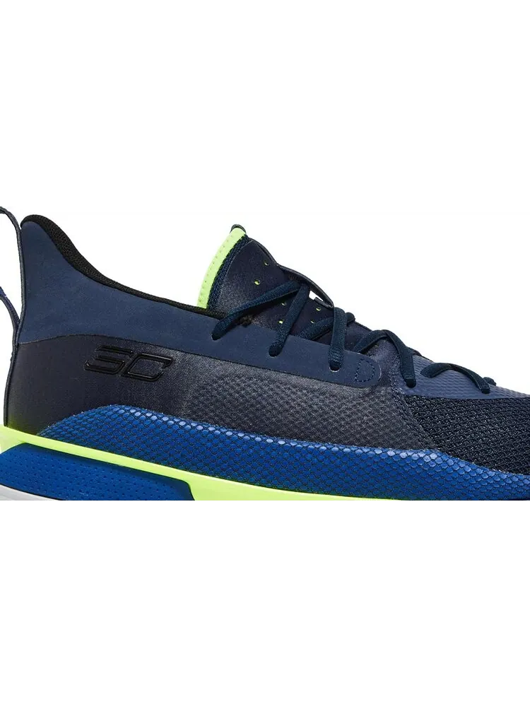 Кроссовки Under Armour Curry 7 Dub Nation — изображение 2 из 8, синий