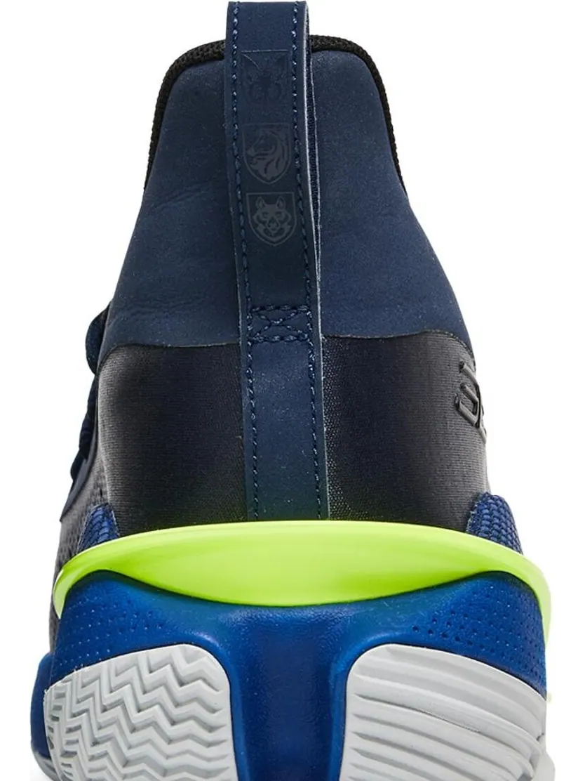 Кроссовки Under Armour Curry 7 Dub Nation — изображение 7 из 8, синий