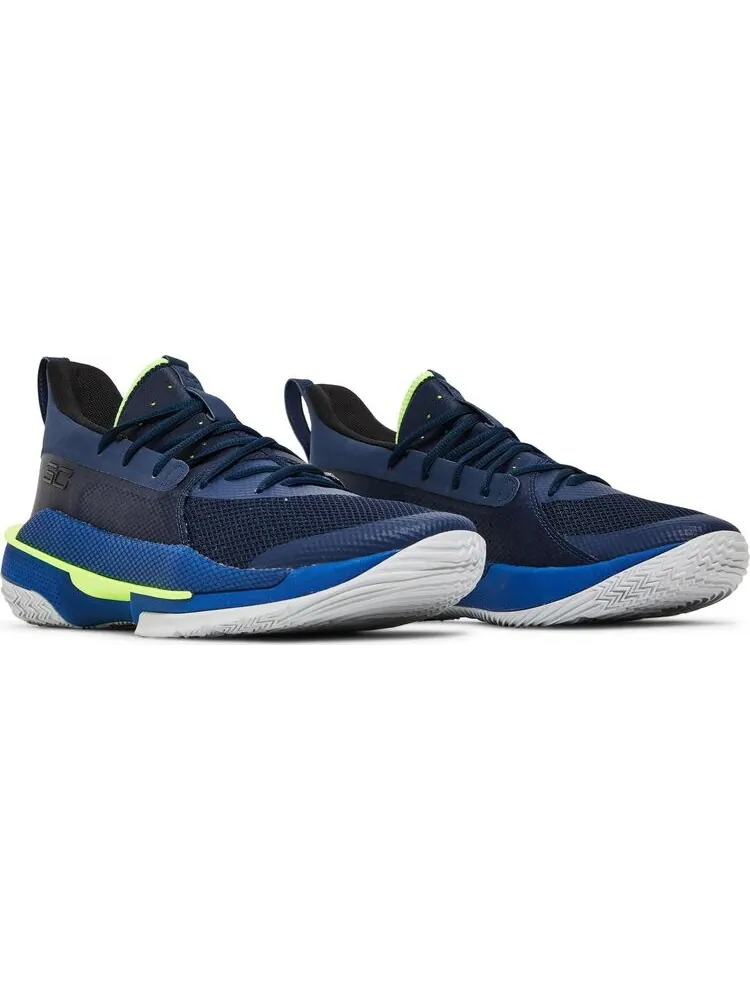 Кроссовки Under Armour Curry 7 Dub Nation — изображение 8 из 8, синий