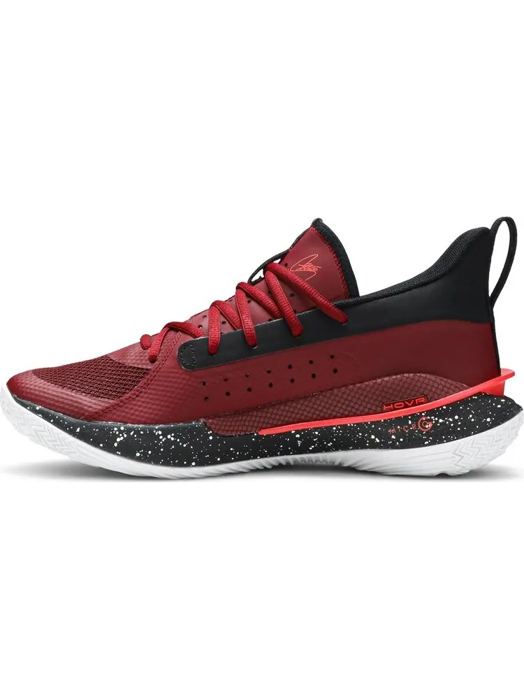 Кроссовки Under Armour Curry 7 Underrated Tour — изображение 3 из 8, красный