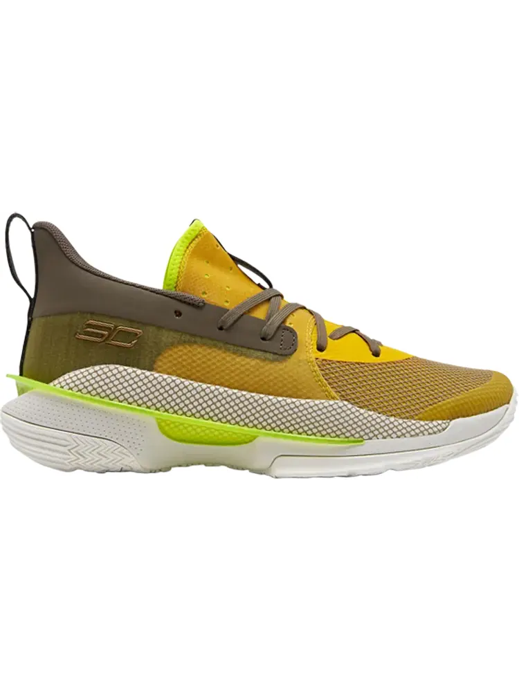 Кроссовки Under Armour Curry 7 Our History — изображение 1 из 1, желтый
