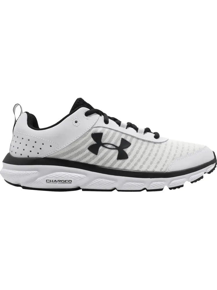 Кроссовки Under Armour Charged Assert 8 White Black — изображение 1 из 1, белый