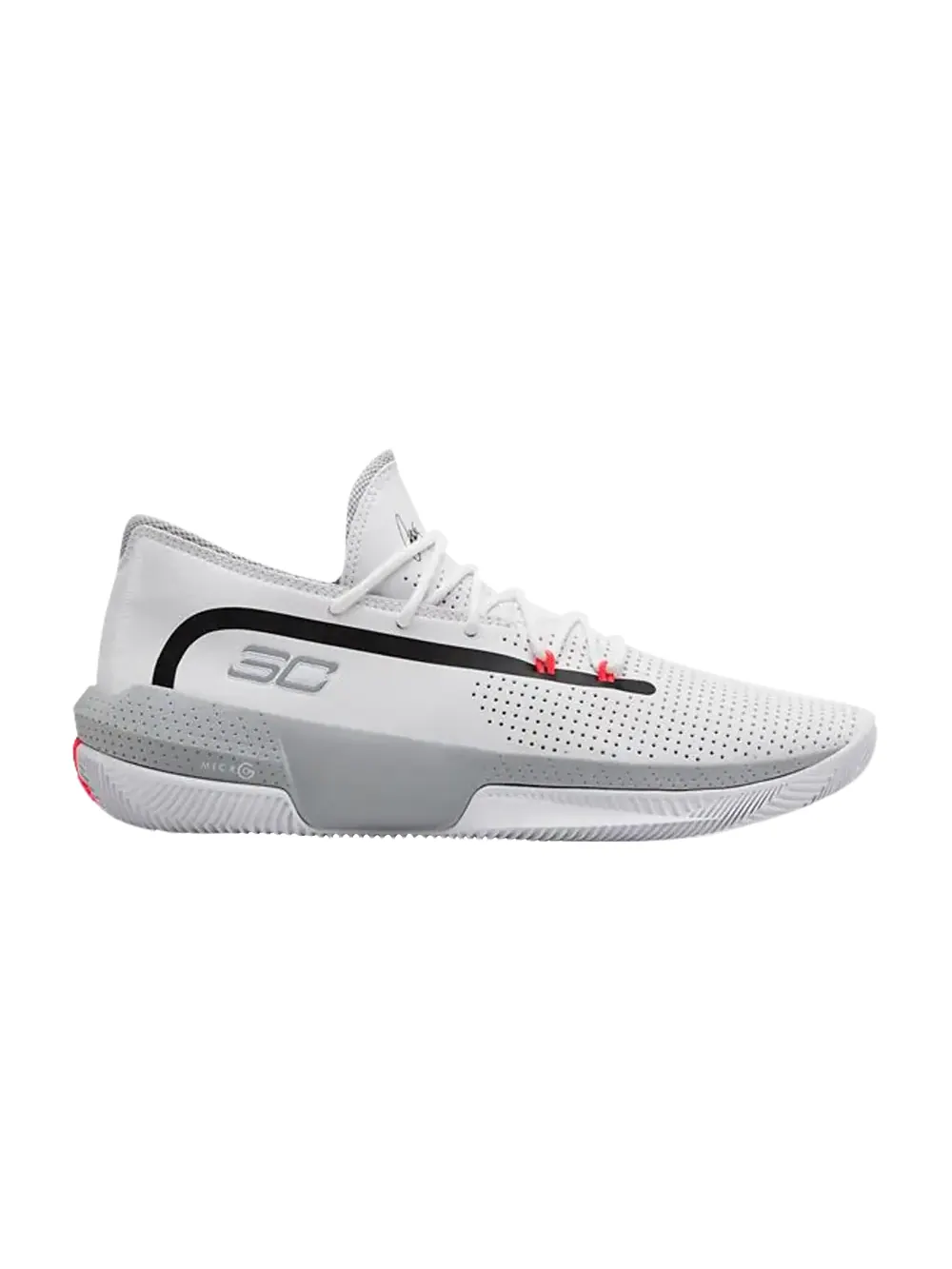 Кроссовки Curry 3Zer0 3 Under Armour — изображение 1 из 1, белый/серый