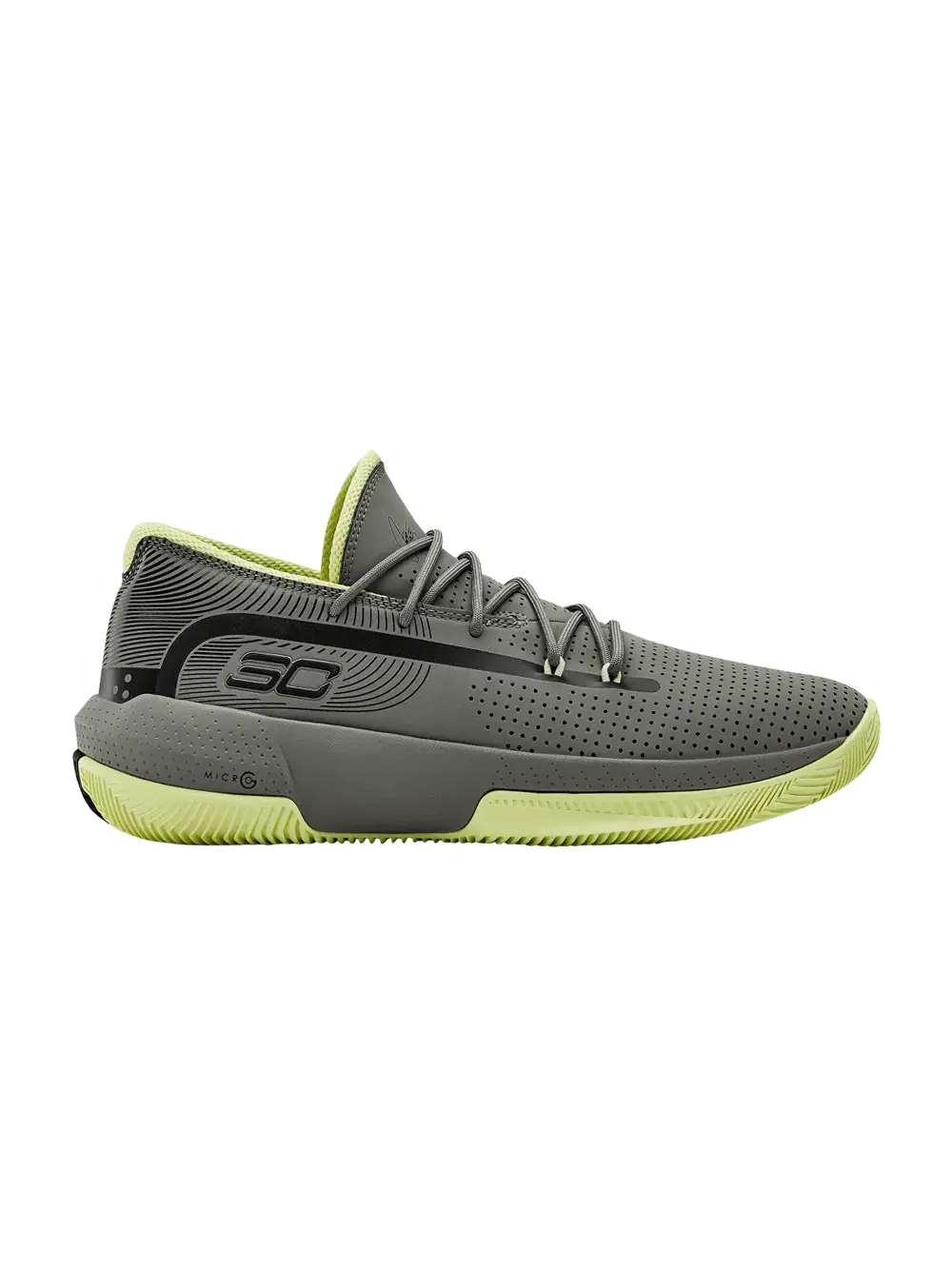 Кроссовки Curry 3Zer0 3 Under Armour — изображение 1 из 1, зеленый/зеленый
