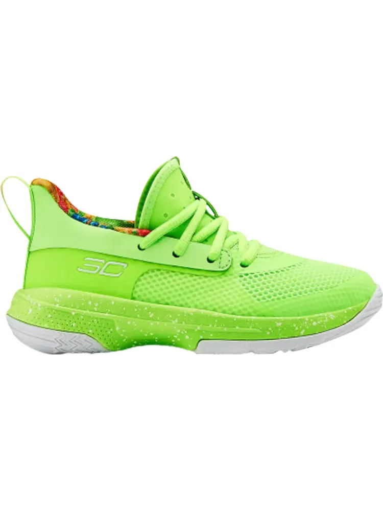 Кроссовки Under Armour Sour Patch Kids x Curry 7 PS Lime — изображение 1 из 1, зеленый