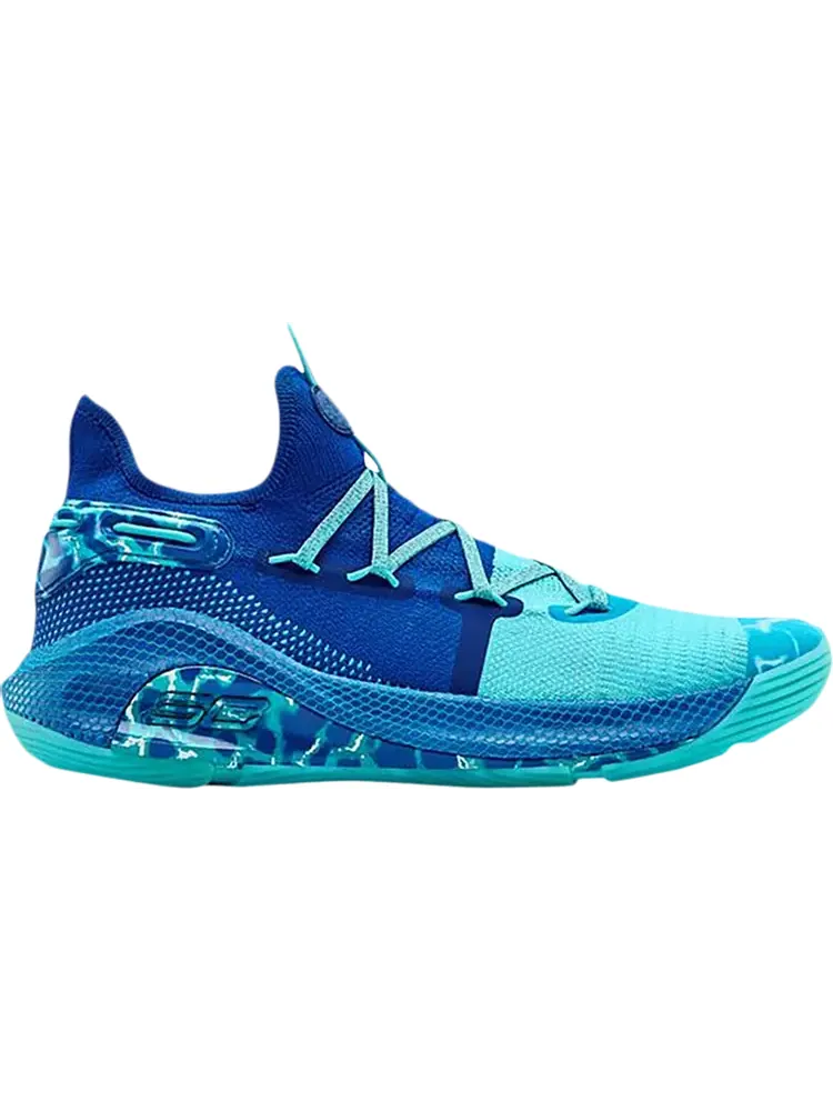 Кроссовки Under Armour Curry 6 Breakthrough — изображение 1 из 1, синий
