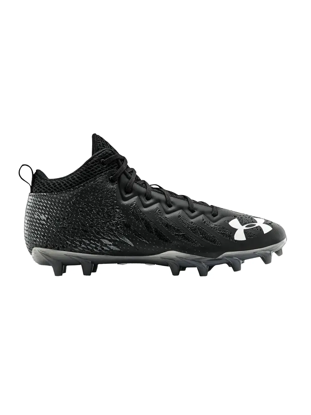 Кроссовки Spotlight Select Mid MC Under Armour — изображение 1 из 1, черный/черный/белый