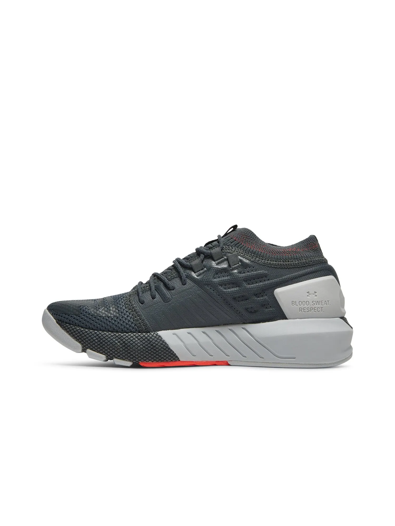 Кроссовки Project Rock 2 GS Under Armour — изображение 3 из 8, серый/серый