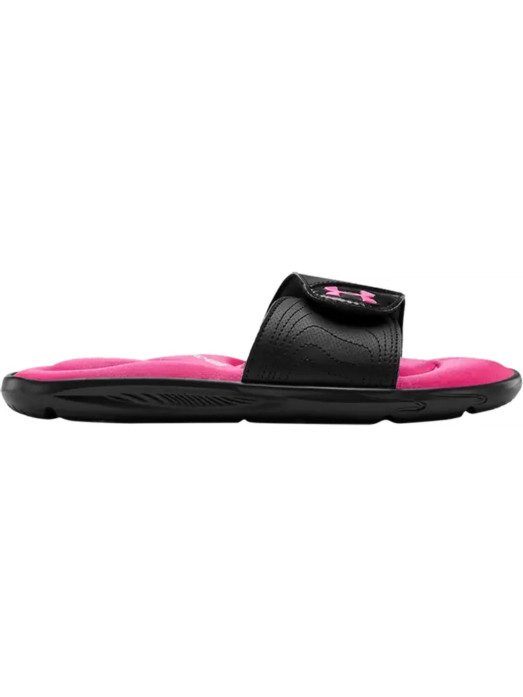 Сандалии Under Armour Wmns Ignite 9 Slide Black Pink Surge — изображение 1 из 1, черный