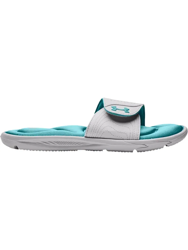 Сандалии Under Armour Wmns Ignite 9 Slide Halo Grey Cosmos — изображение 1 из 1, серый