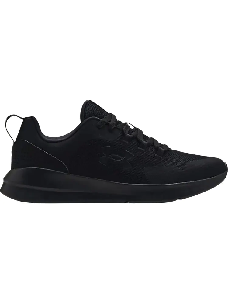 Кроссовки Under Armour Essential Triple Black — изображение 1 из 1, черный