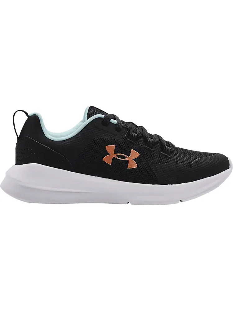 Кроссовки Under Armour Wmns Essential Black Fuse Teal — изображение 1 из 1, черный