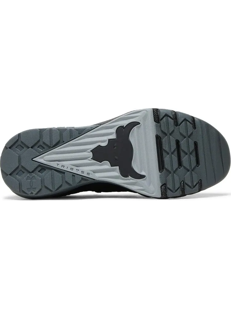 Кроссовки Under Armour Project Rock 3 Black Pitch Grey — изображение 4 из 8, черный