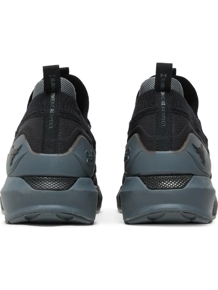 Кроссовки Under Armour Project Rock 3 Black Pitch Grey — изображение 6 из 8, черный