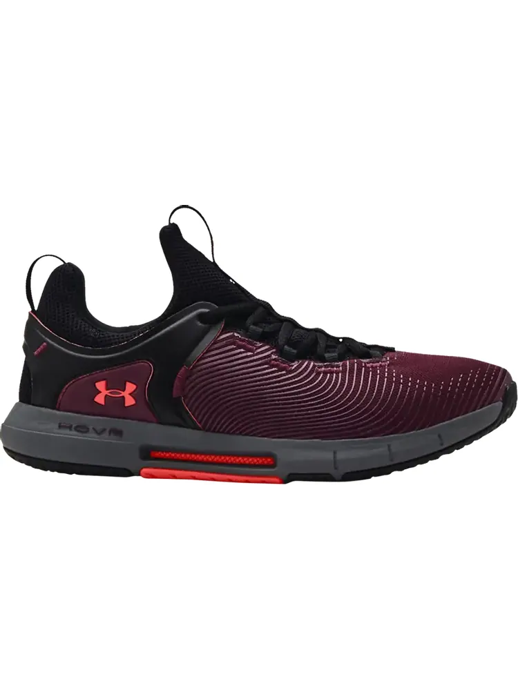Кроссовки Under Armour HOVR Rise 2 Dark Maroon Black — изображение 1 из 1, красный