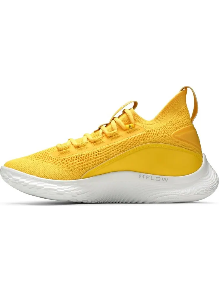 Кроссовки Curry Flow 8 Smooth Butter Flow — изображение 3 из 8, желтый