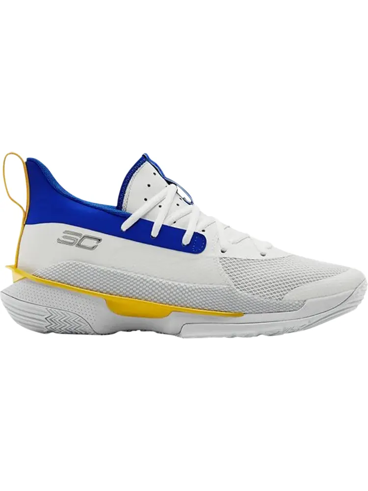 Кроссовки Under Armour Curry 7 Dub Nation — изображение 1 из 1, белый