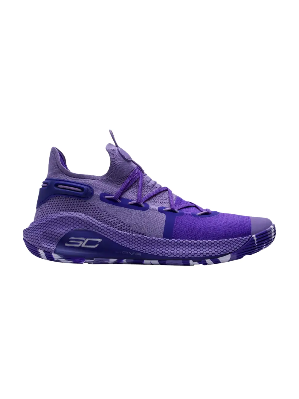 Кроссовки Wmns Curry 6 Under Armour — изображение 1 из 1, яркий фиолетовый
