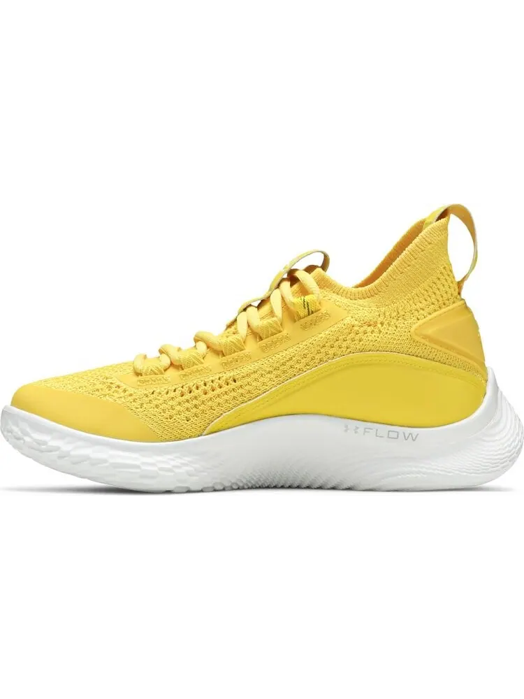Кроссовки Curry Flow 8 GS Smooth Butter Flow — изображение 3 из 8, желтый