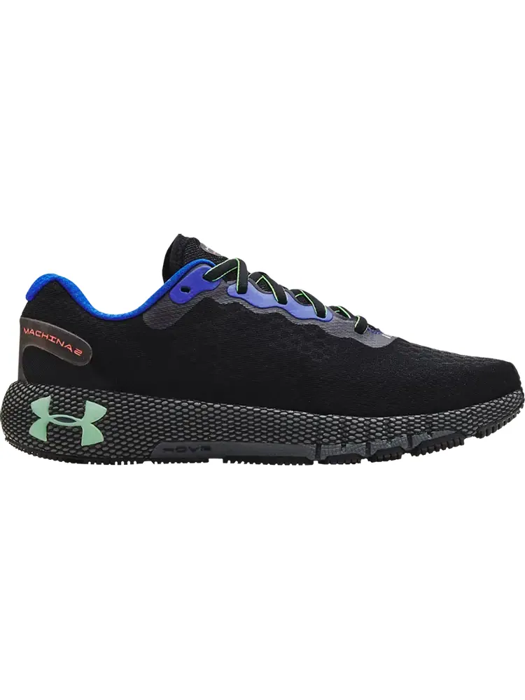 Кроссовки Under Armour HOVR Machina 2 Black Pitch Grey — изображение 1 из 1, черный