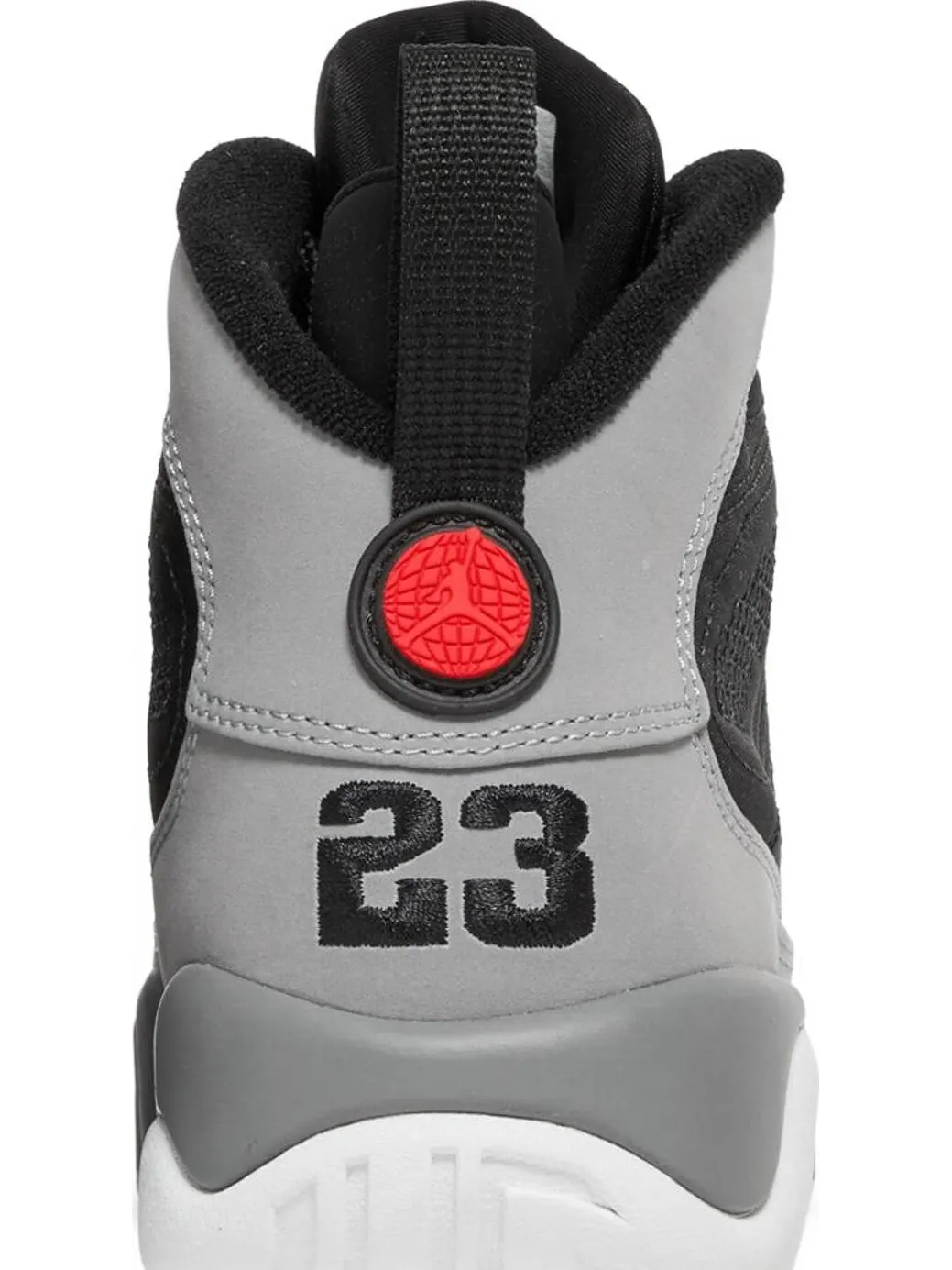 Кроссовки Air Jordan 9 Retro GS Particle Grey — изображение 7 из 8, серый