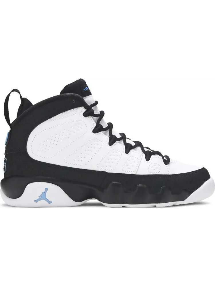 Кроссовки Air Jordan 9 Retro GS University Blue — изображение 1 из 8, белый