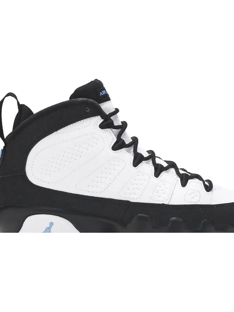 Кроссовки Air Jordan 9 Retro GS University Blue — изображение 2 из 8, белый
