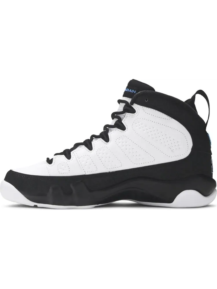 Кроссовки Air Jordan 9 Retro GS University Blue — изображение 3 из 8, белый
