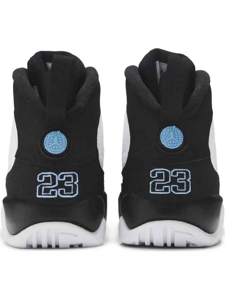 Кроссовки Air Jordan 9 Retro GS University Blue — изображение 6 из 8, белый