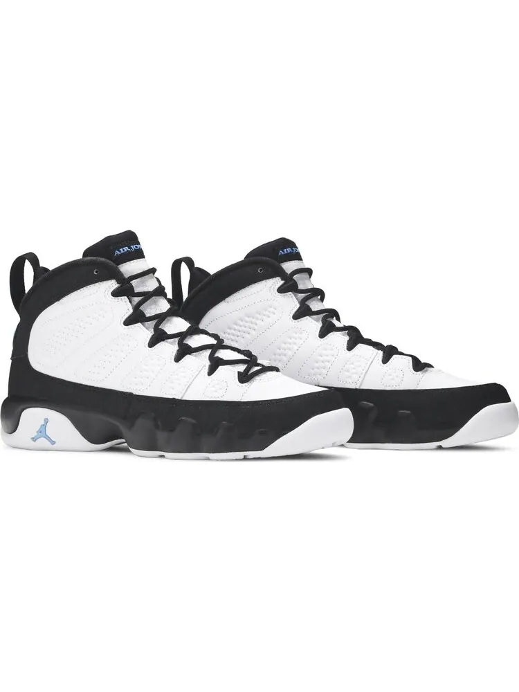 Кроссовки Air Jordan 9 Retro GS University Blue — изображение 8 из 8, белый