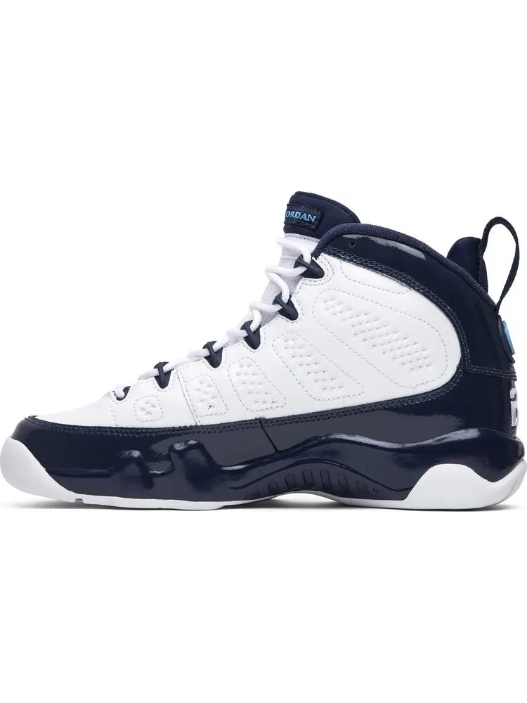 Кроссовки Air Jordan 9 Retro GS UNC — изображение 3 из 8, синий
