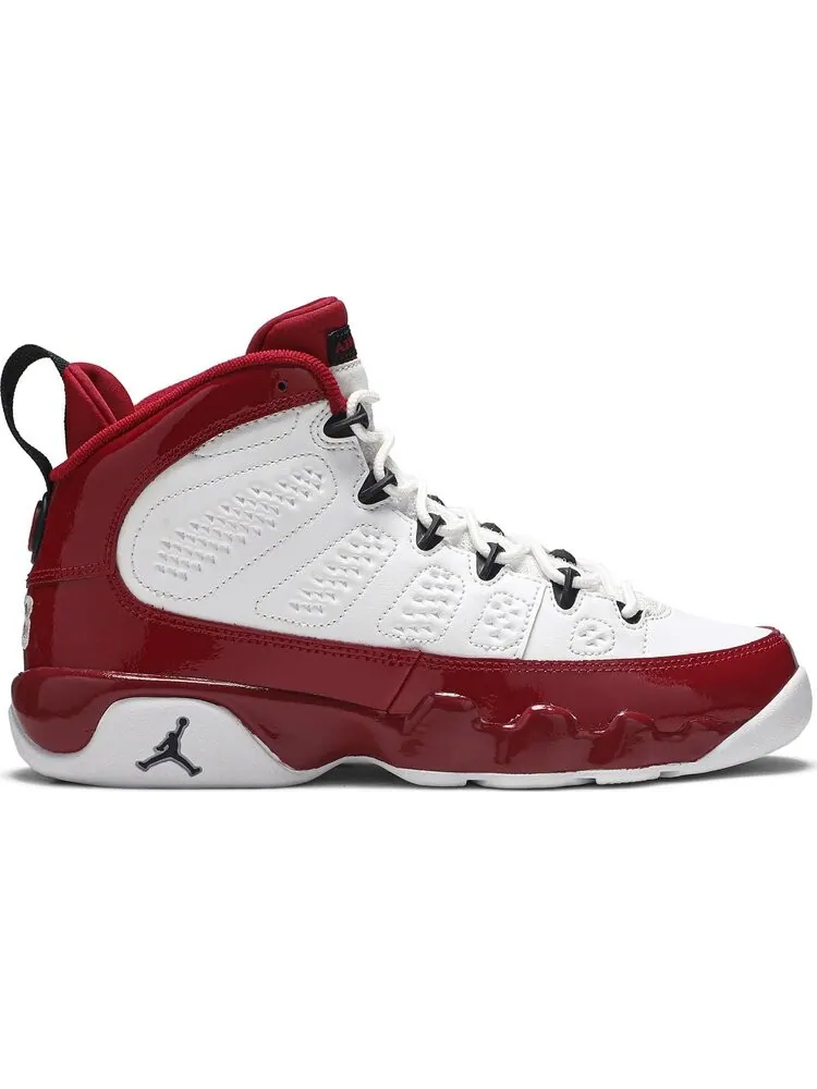 Кроссовки Air Jordan 9 Retro BG Gym Red — изображение 1 из 8, белый