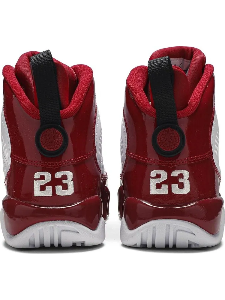 Кроссовки Air Jordan 9 Retro BG Gym Red — изображение 6 из 8, белый