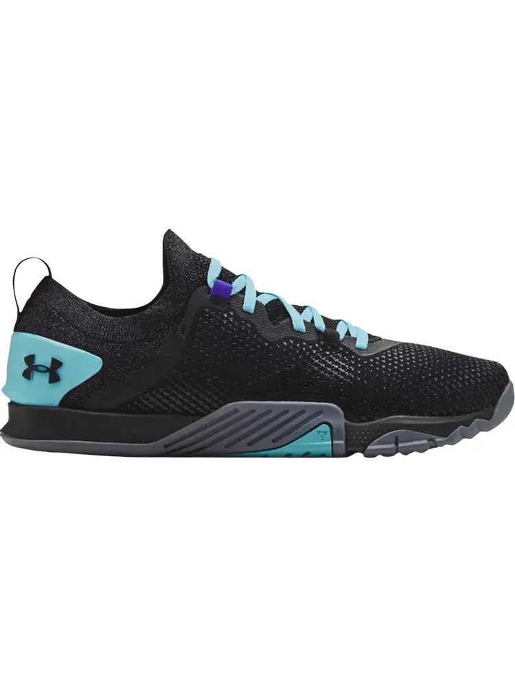 Кроссовки Under Armour TriBase Reign 3 Black Turquoise — изображение 1 из 1, черный