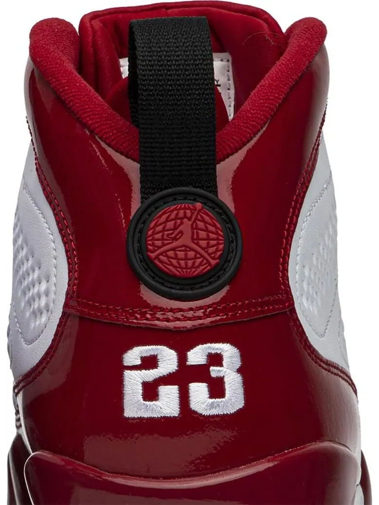 Кроссовки Air Jordan 9 Retro Gym Red — изображение 7 из 8, белый