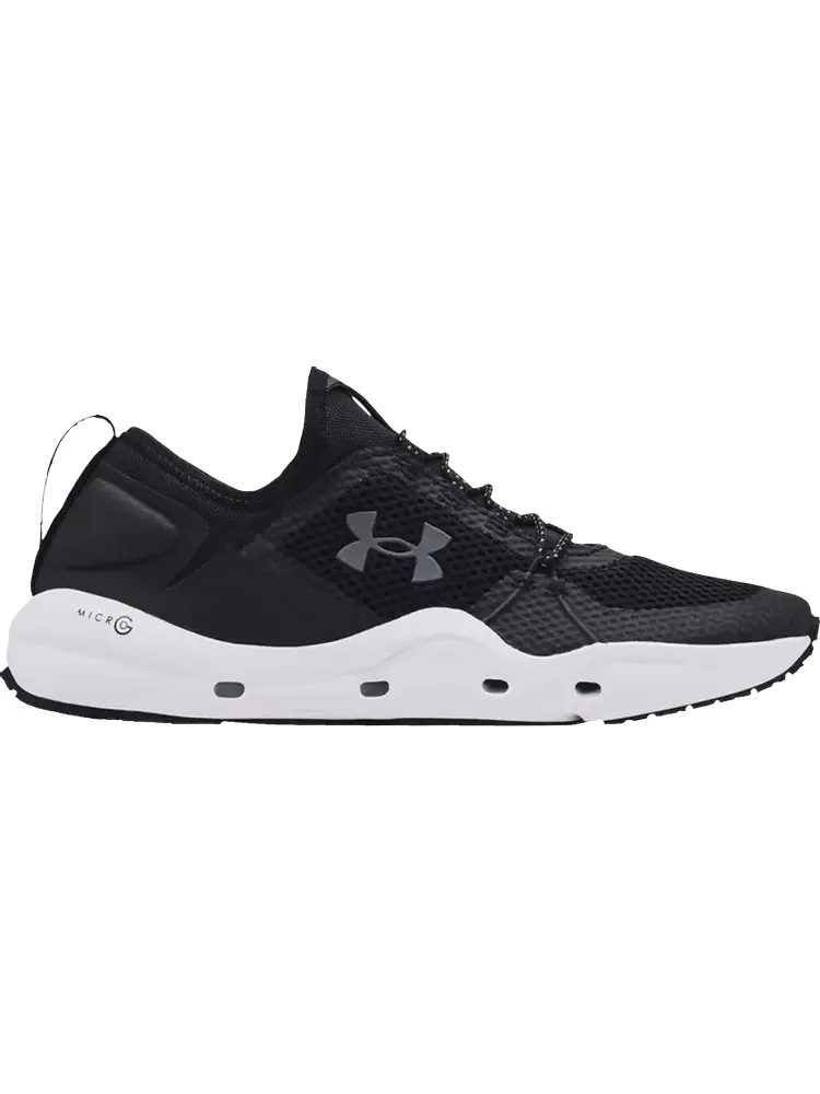 Кроссовки Under Armour Micro G Kilchis Black White — изображение 1 из 1, черный