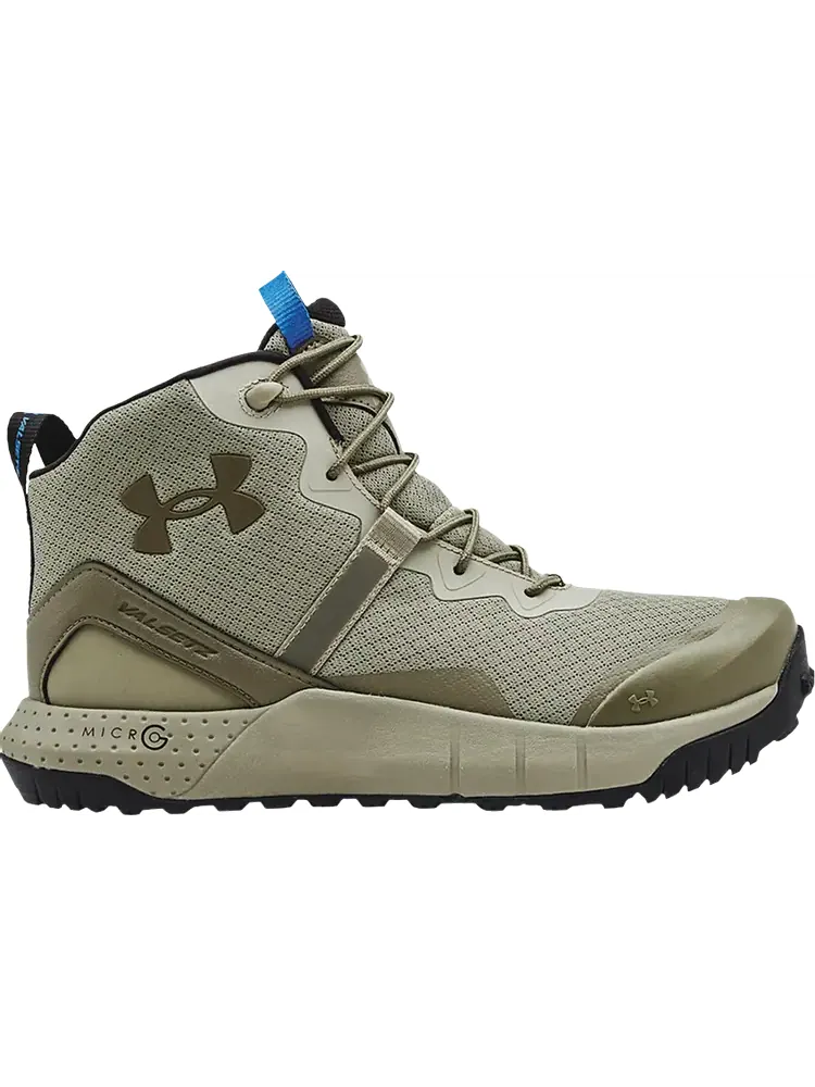 Ботинки Under Armour Micro G Valsetz Mid Khaki Grey Tent — изображение 1 из 1, серый