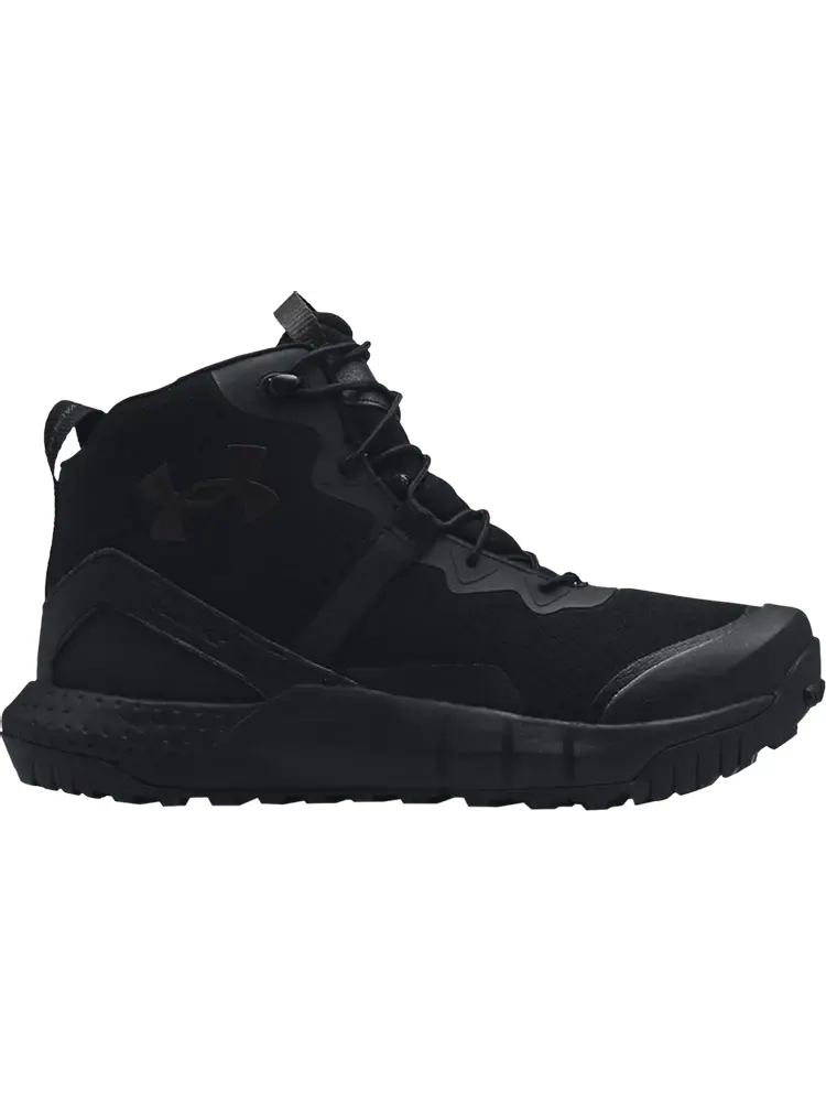 Ботинки Under Armour Micro G Valsetz Mid Black Jet Grey — изображение 1 из 1, черный