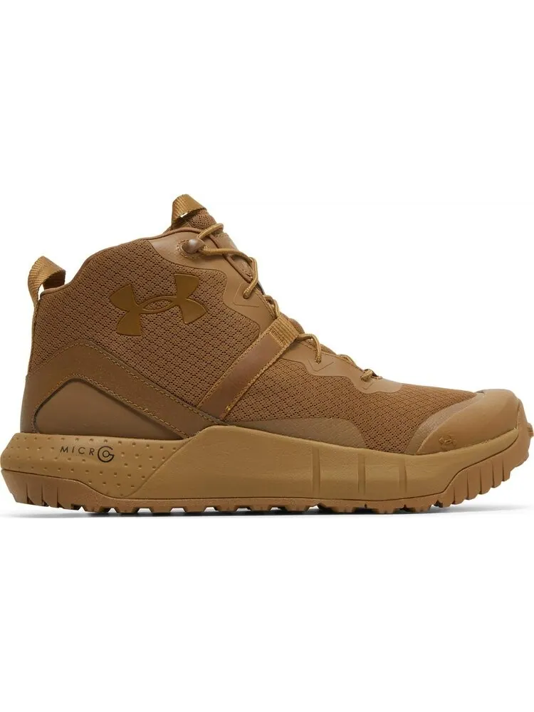 Ботинки Under Armour Micro G Valsetz Mid Coyote — изображение 1 из 8, коричневый