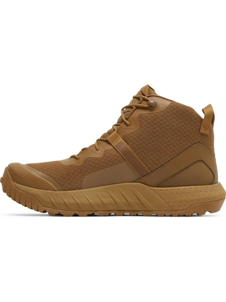 Ботинки Under Armour Micro G Valsetz Mid Coyote — изображение 3 из 8, коричневый