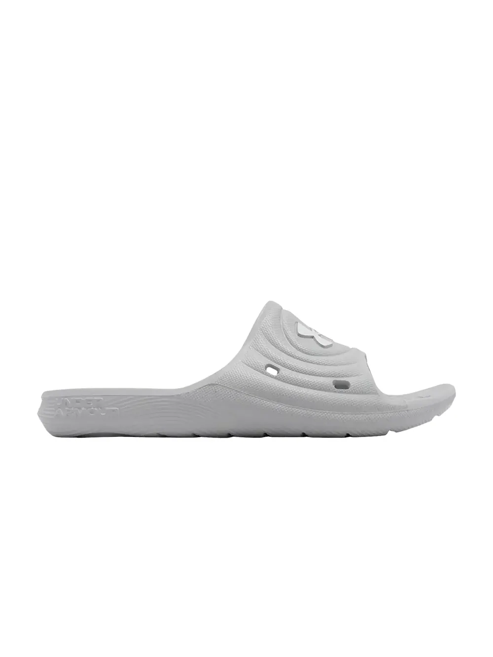 Кроссовки Locker 4 Slide Under Armour — изображение 1 из 1, серый/серый/белый