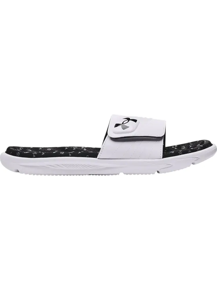 Сандалии Under Armour Mercenary 12 Slide White Black — изображение 1 из 1, белый