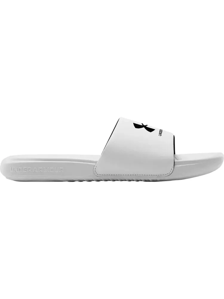 Сандалии Under Armour Ansa Fixed Slide White Black — изображение 1 из 1, белый