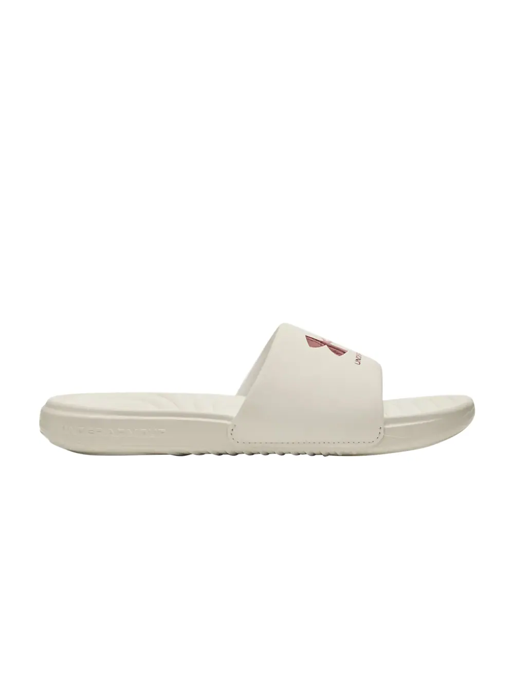 Кроссовки Wmns Ansa Fixed Slide Under Armour — изображение 1 из 1, слоновая кость/красный