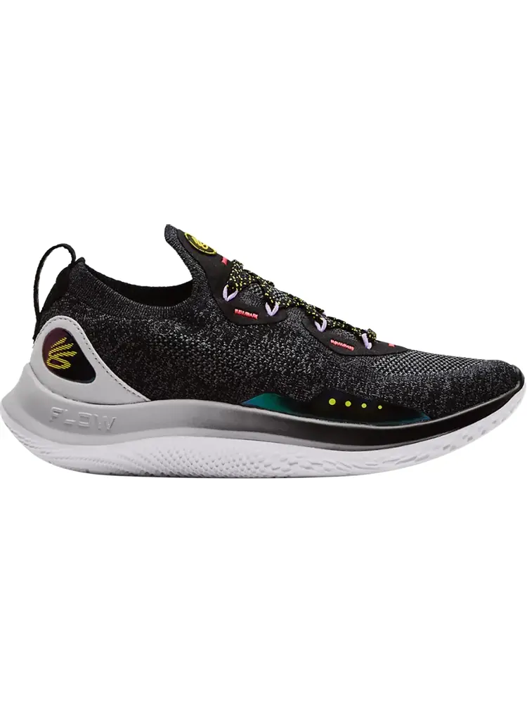 Кроссовки Curry Flow Go Black Halo Grey — черный
