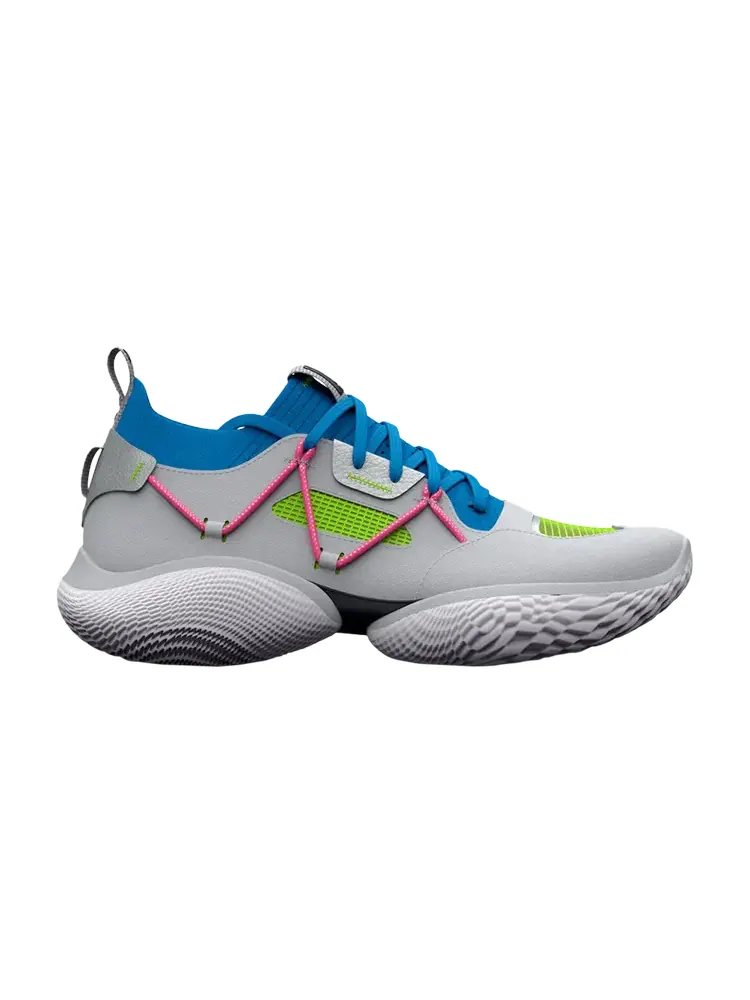 Кроссовки Curry Brand Curry Flow Cozy 'Grey Electric Blue' — изображение 1 из 1, серый