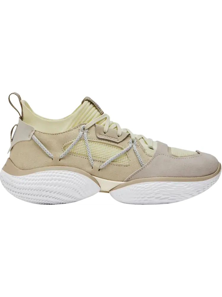Кроссовки Curry Flow Cozy 'Lemon Ice Metallic Silver' — изображение 1 из 1, бежевый