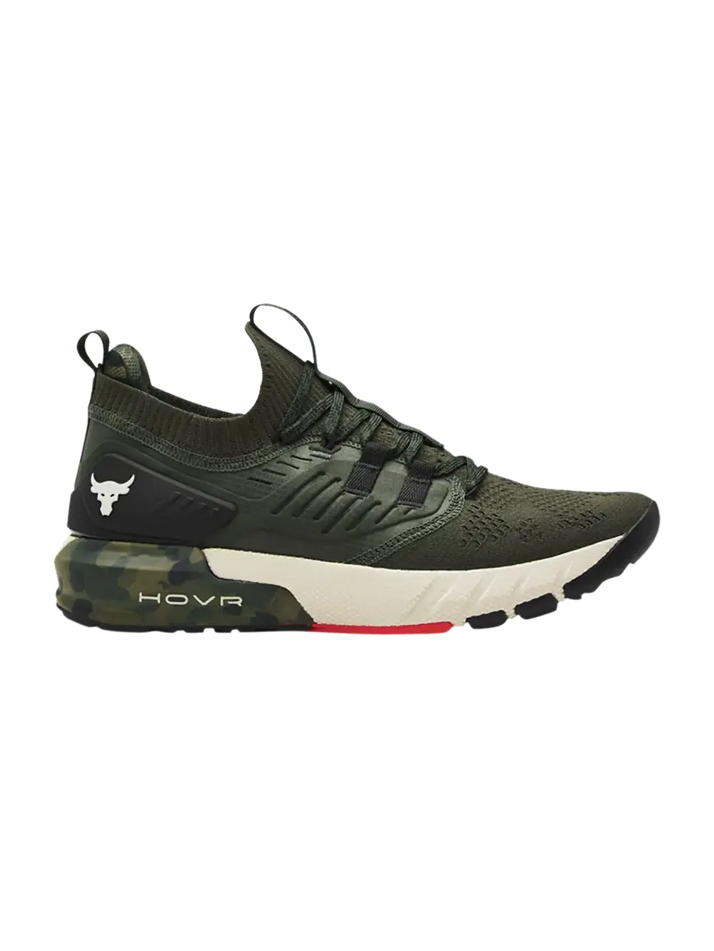 Кроссовки Project Rock 3 Under Armour — изображение 1 из 1, зеленый/белый/белый