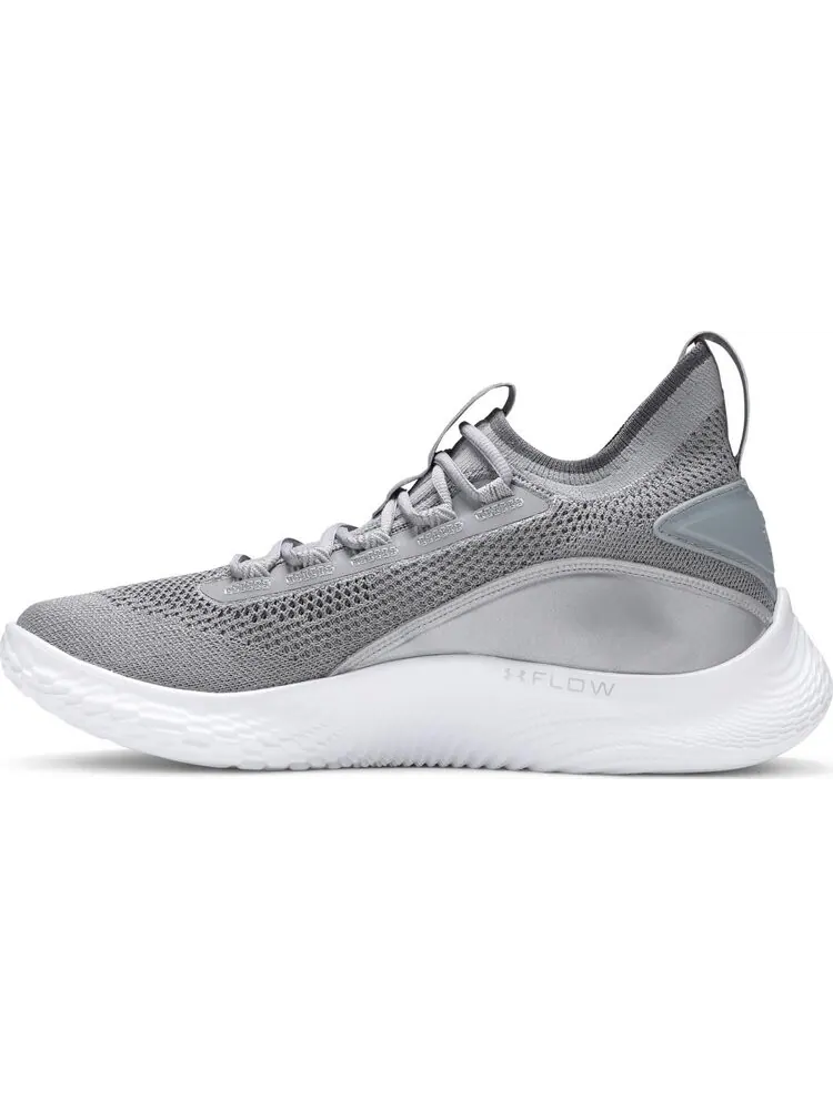 Кроссовки Curry Flow 8 Shine — изображение 3 из 8, серый