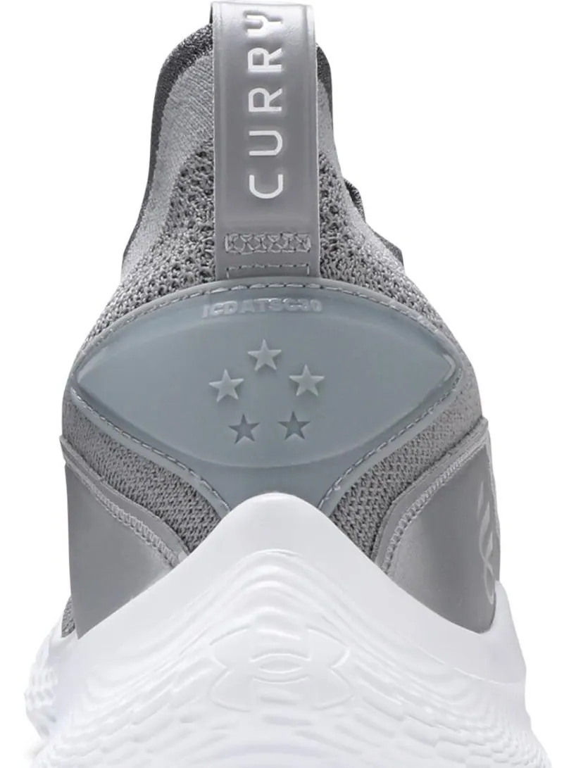 Кроссовки Curry Flow 8 Shine — изображение 7 из 8, серый